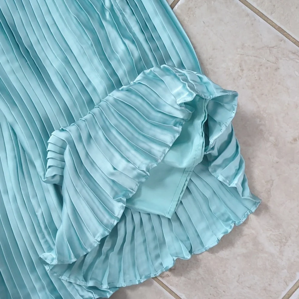 Pink Floral Top and Pleated Bubble Aqua Pant Set Janie And Jack Size 7 NWT - Picture 10 of 10